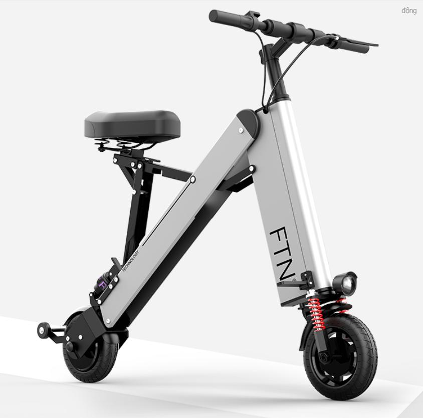 Lehe K2  Xe điện gấp thông minh  Xe điện mini gấp gọn chính hãng  Xe đạp  điện mini EScooter