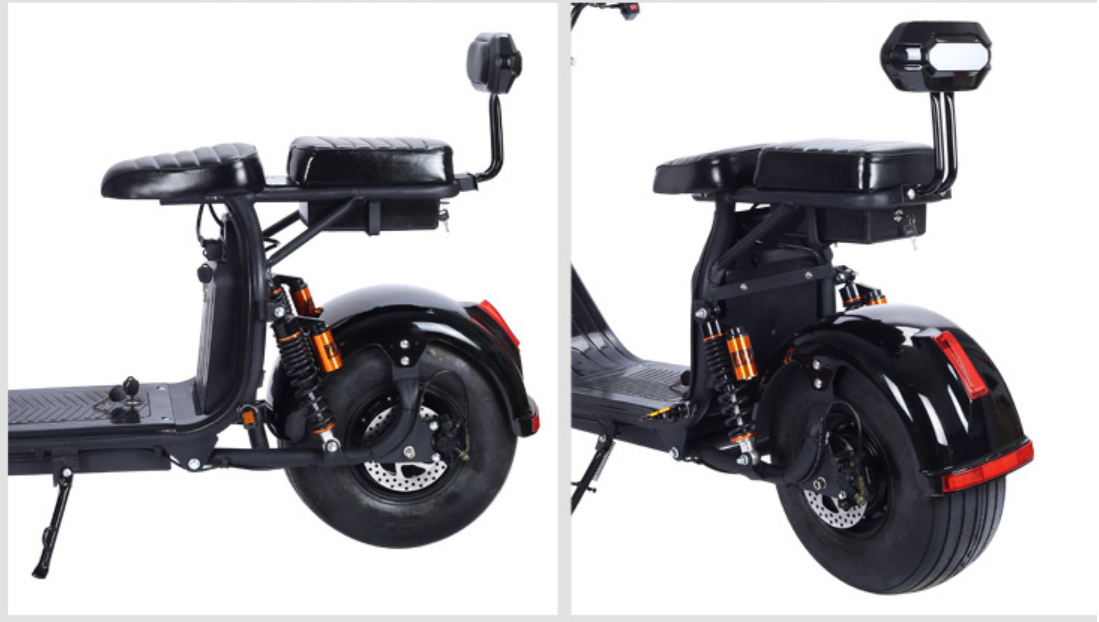 Xe Điện Harley Bánh To (Pin Tháo Lắp)