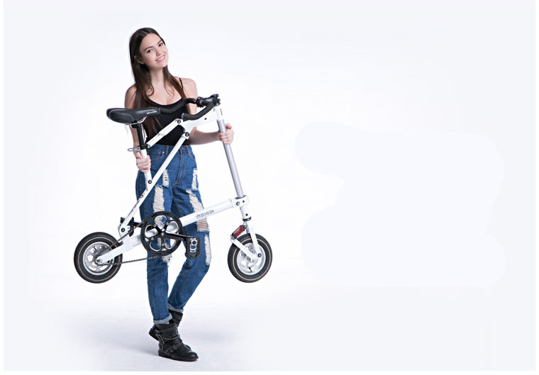 Xe đạp điện mini gấp gọn sỉ lẻ giá rẻ 0903615334 - 2