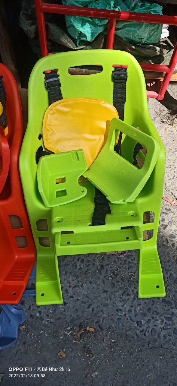 Ghế Nhựa Gắn Baga Sau Xe Đạp Cho Trẻ Em