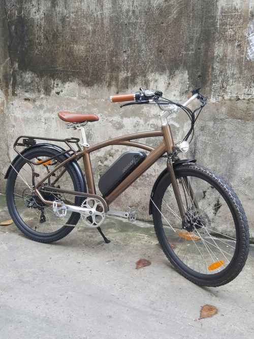 Xe đạp trợ lực điện Comet Ms-ebike 48V13AH - 400W Cổ điển Châu Âu