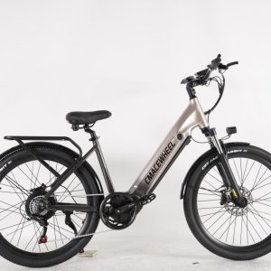 Xe đạp điện trợ lực CMaceWheel L26 (Vàng Titan)