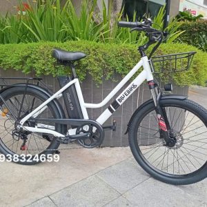 Xe đạp trợ lực điện Citybike Bluebike (Trắng)