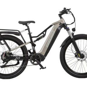 Xe đạp trợ lực điện Burchda B27 (Xám)