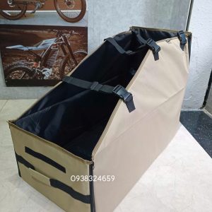 Túi vải du lịch cho xe đạp gấp gọn ( Vàng)