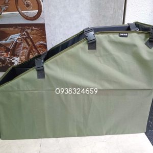 Túi vải du lịch cho xe đạp gấp gọn ( Xanh rêu) - Ảnh 2